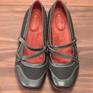 Naturalizer Cress Mary Jane Shoes Black Leather 8